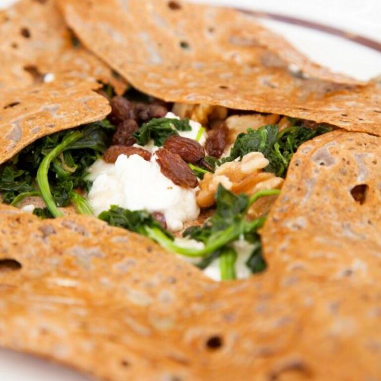 Lire la suite à propos de l’article La galette bretonne chèvre frais noix et épinards